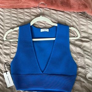 Babaton sculpt knit top
